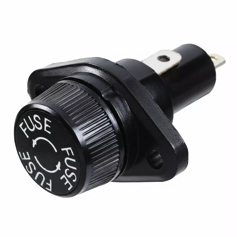 Shin Chin Fuse Holders Panel Mount 1 Pole 30 A Current Rating 600 VAC Voltage Rating, R3-18