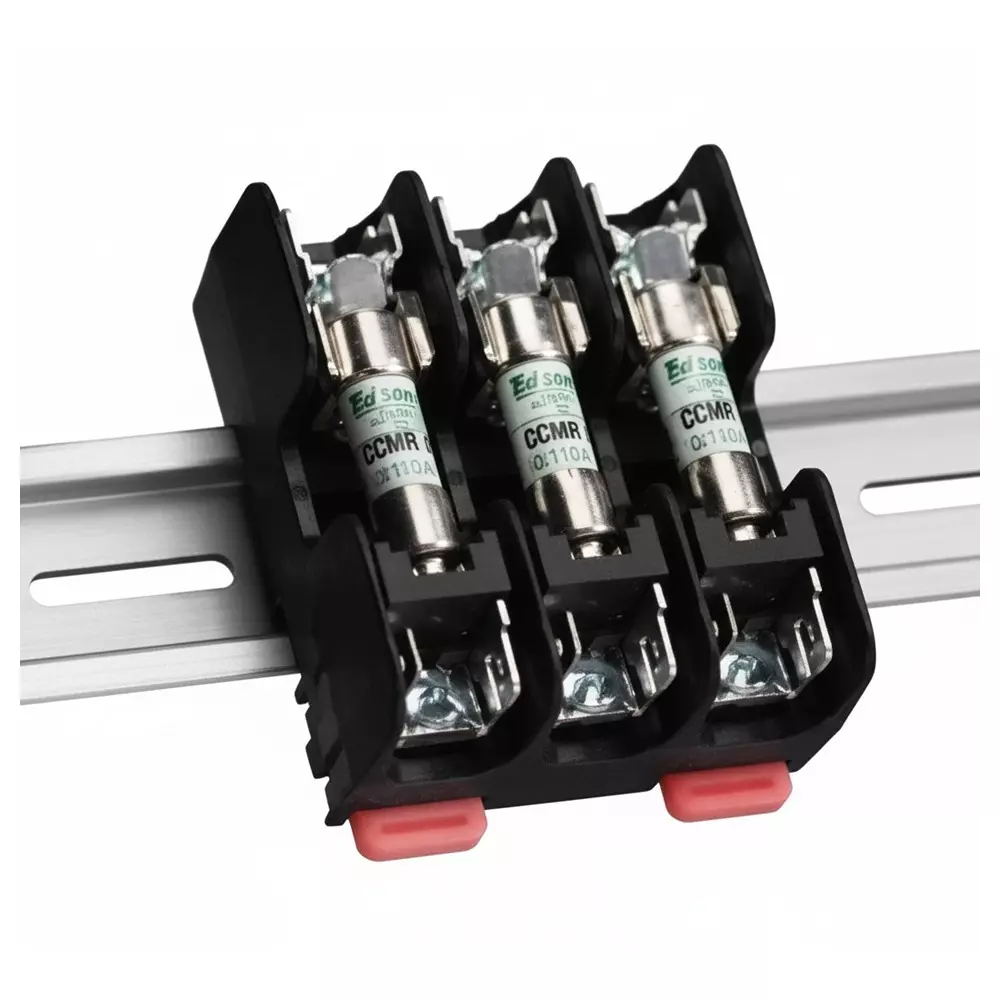 Littelfuse Fuse Blocks DIN Rail 2 Pole 30 A Current Rating 600 VAC/DC Voltage Rating, L60030C2PQDINR