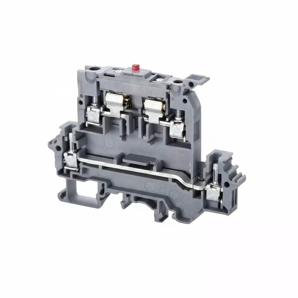 ALTECH Fuse Blocks DIN Rail 4 Pole 32 A Current Rating 800 V Voltage Rating, DDFL4U