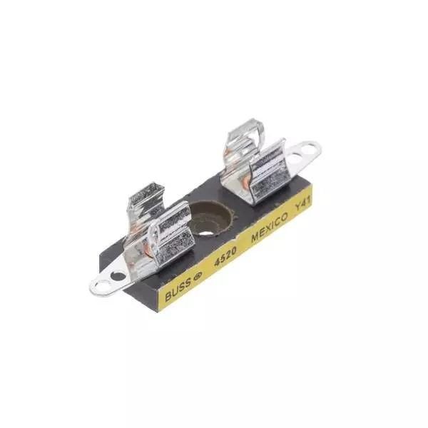 EATON ELECTRONICS Fuse Blocks Panel Mount 1 Pole 30 A Current Rating 250 VAC Voltage Rating, 4520