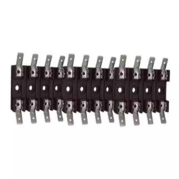EATON ELECTRONICS Fuse Blocks Panel Mount 1 Pole 20 A Current Rating 300 V Voltage Rating, S-8202-1-R