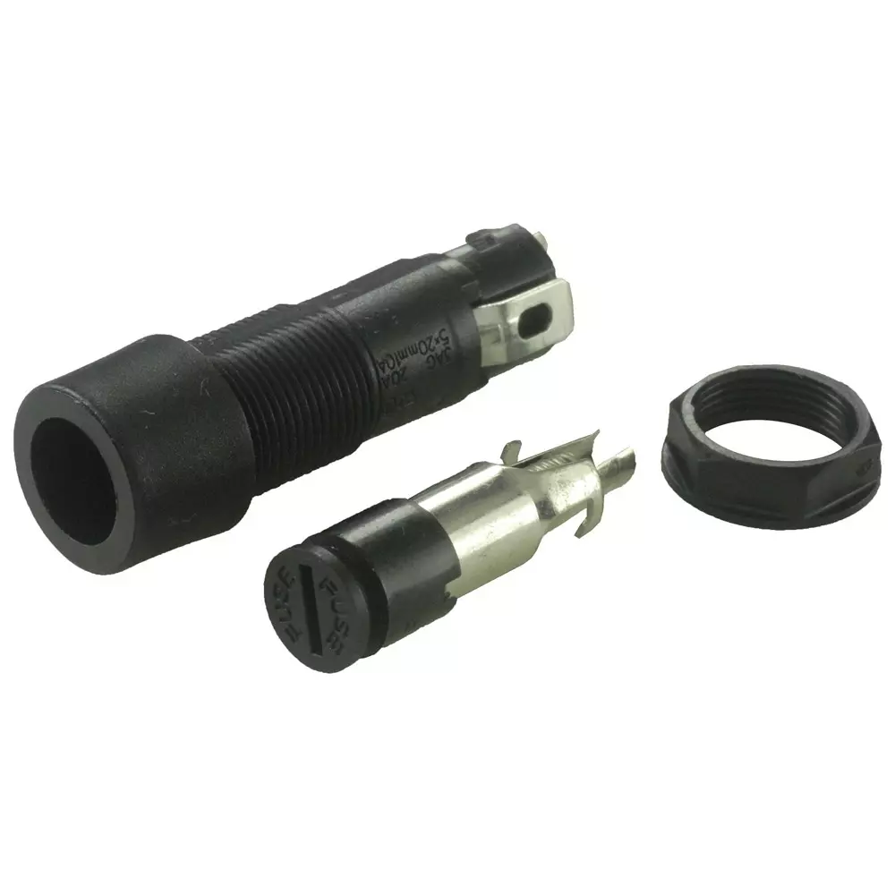 Littelfuse FUSE HOLDER, 5 X 20MM, PANEL MOUNT Model No - 03455HS2H