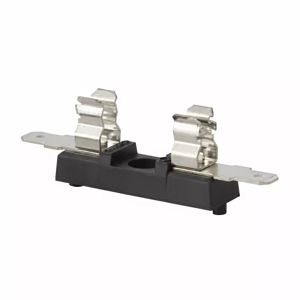 EATON ELECTRONICS Fuse Blocks Panel Mount 1 Pole 25 A Current Rating 250 VAC Voltage Rating, BK2-S-4201-1D-R