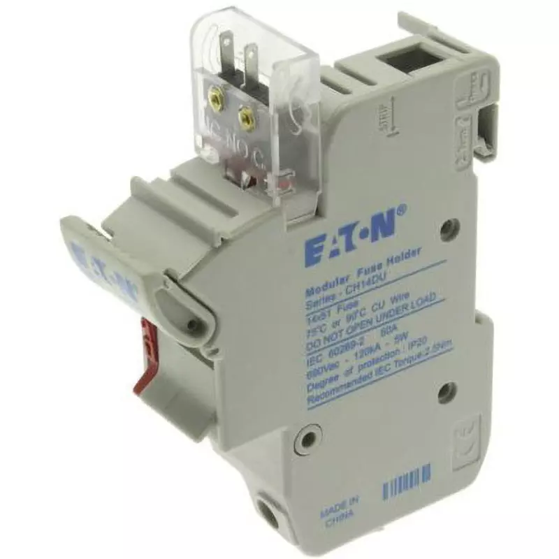Cooper Bussmann Fuse Holder 690 V Rated Voltage 50 A Rated Current Φ14 x51 mm Applicable Fuse Tube Size, CH141DMSU-F