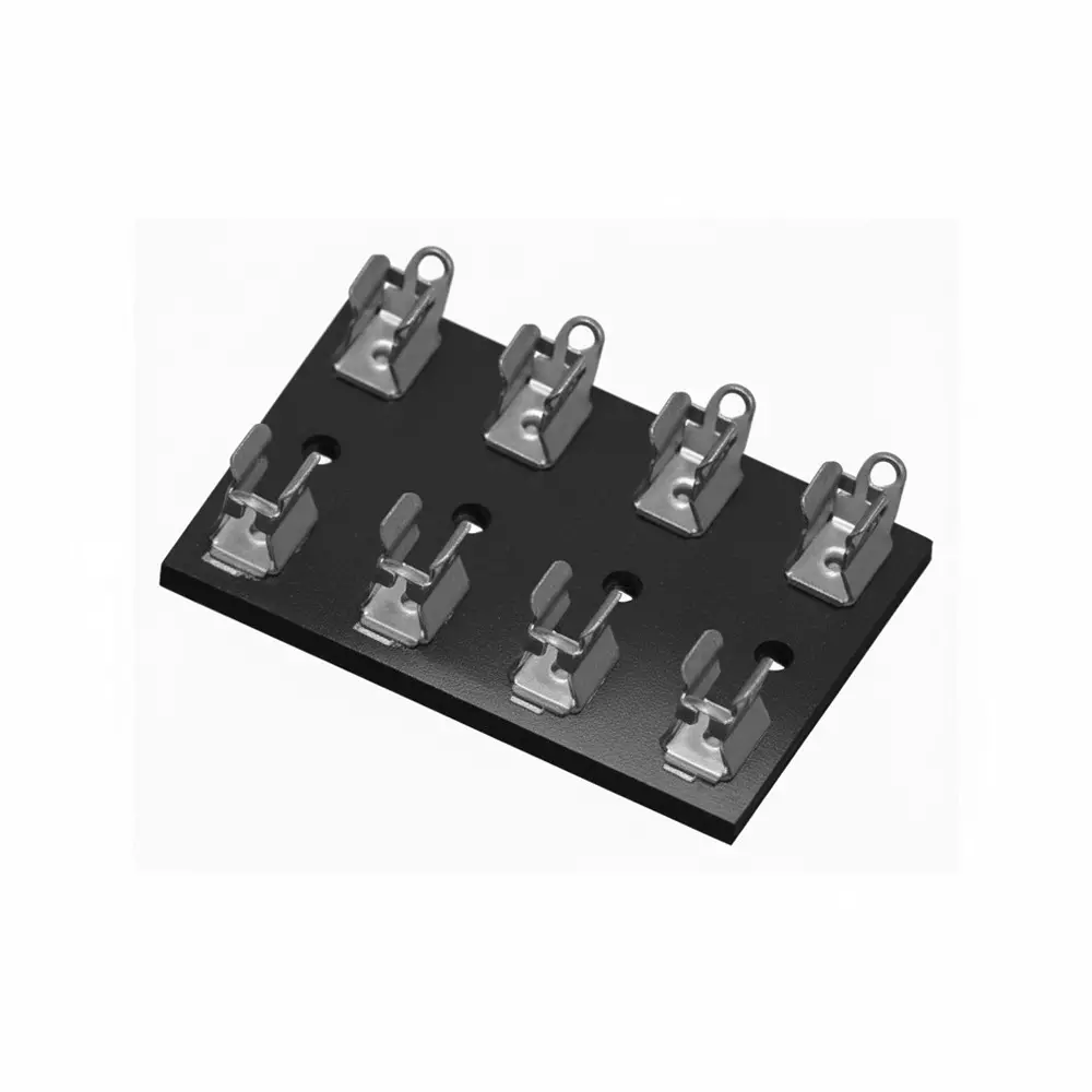 KEYSTONE Fuse Blocks Panel Mount 4 Pole 15 A Current Rating 500 VAC Voltage Rating, 3539