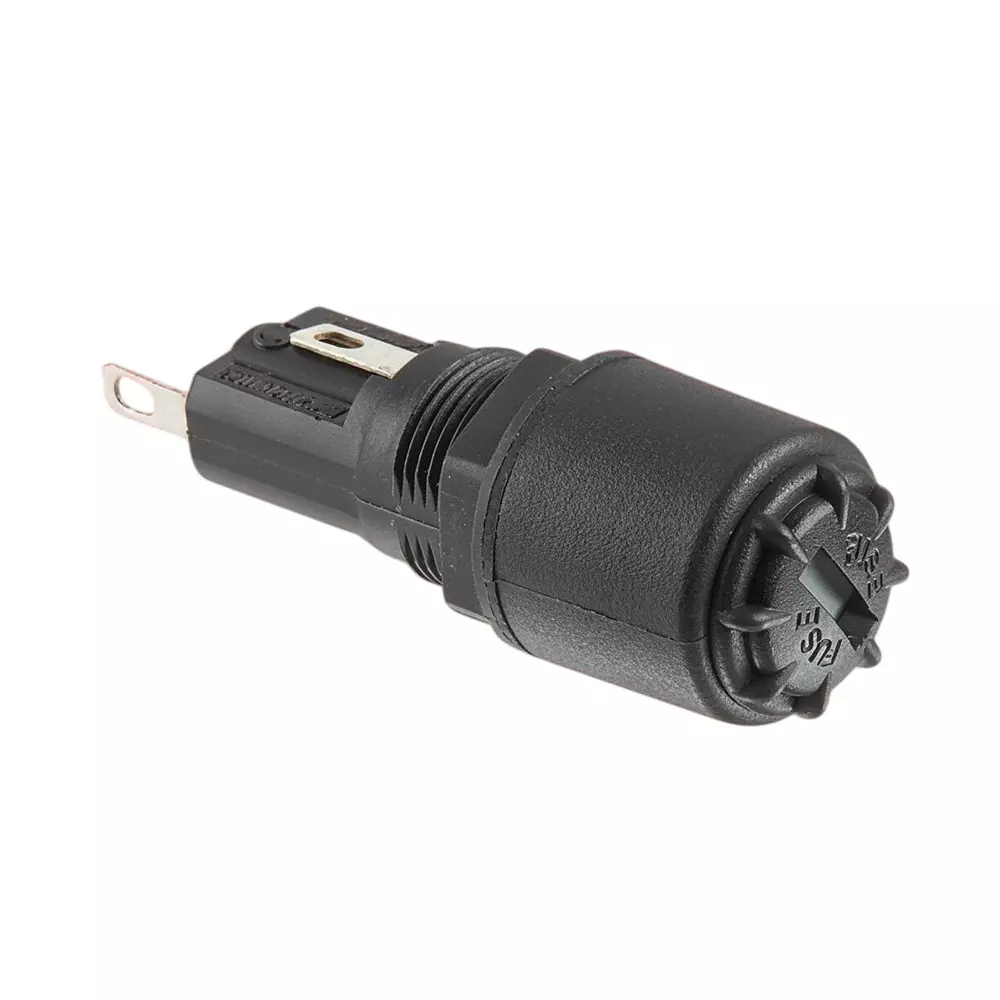 BULGIN LIMITED Fuse Holders Panel Mount 1 Pole 10 A Current Rating 250 VAC Voltage Rating, FX0463
