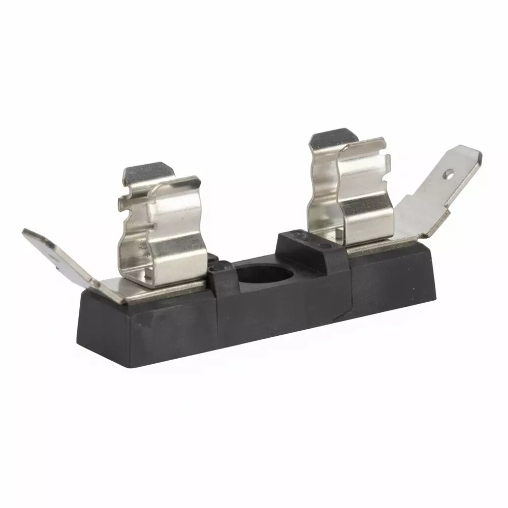 EATON ELECTRONICS Fuse Blocks Panel Mount 1 Pole 25 A Current Rating 250 VAC Voltage Rating, BK2-S-4202-1X-R