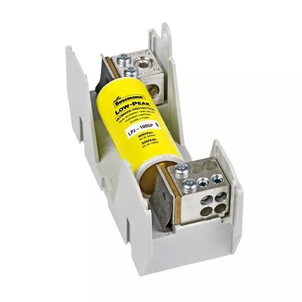 EATON Fuse Blocks Panel Mount 3 Pole 200 A Current Rating 600 V Voltage Rating, JM60200-3MW16