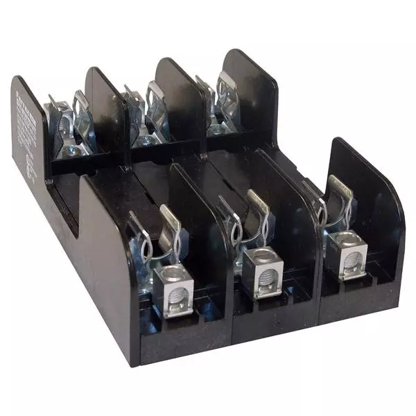 Mersen Fuse Holders Holder 3 Pole 30 A Current Rating 600 VAC, 600 VDC Voltage Rating, 60308R