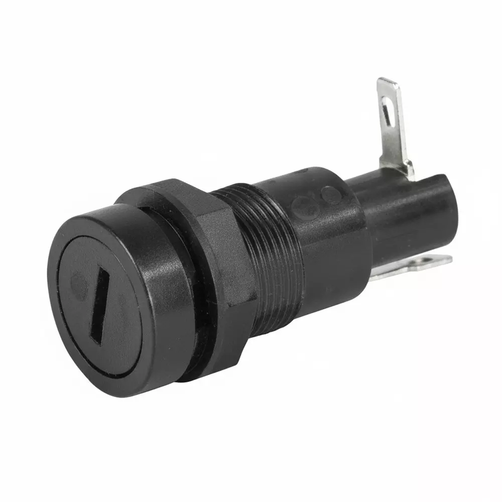 SCHURTER Fuse Holders Panel Mount 1 Pole 10 A Current Rating 250 VAC Voltage Rating, 31.1363