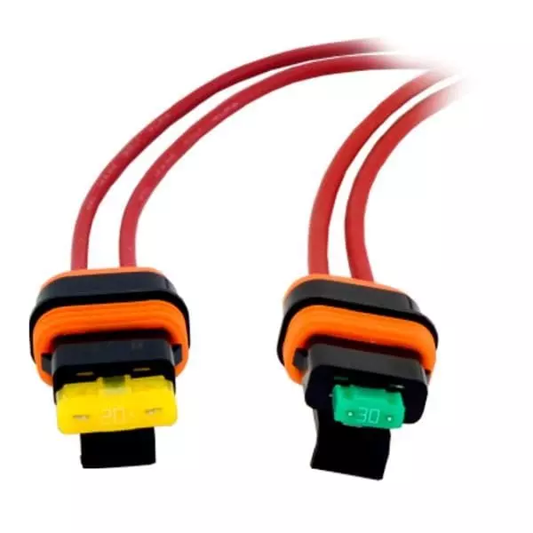 Littelfuse Fuse Holders In-Line 1 Pole 30 A Current Rating 32 VDC Voltage Rating, FHMS200