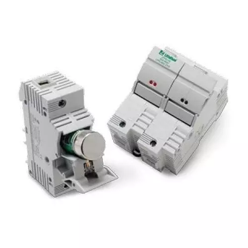 Littelfuse Fuse Blocks Front Holder 30 A Current Rating DIN Rail, LFPSJ301.Z