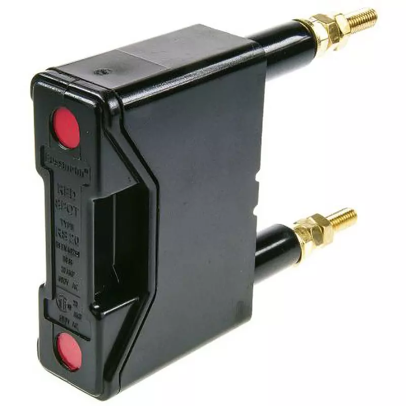Cooper Bussmann Fuse Holder 690 AC V Rated Voltage 20 A Rated Current, RS20P/G/BLK
