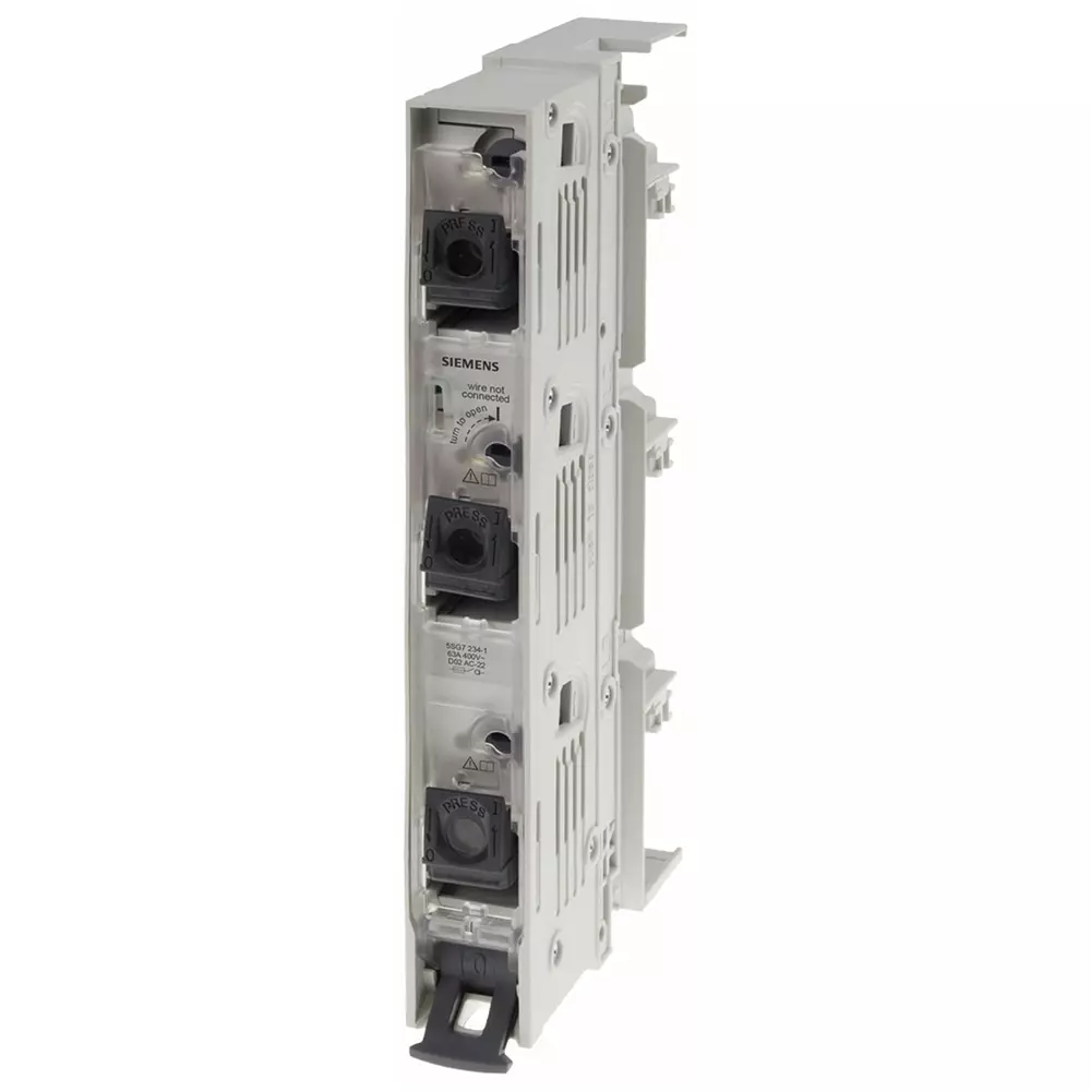 Siemens Fuse Switch Disconnector, 3 Pole, 63A Max Current, 63A Fuse Current, 5SG7234-1