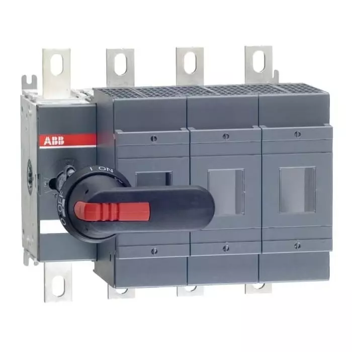 ABB Fuse Switch Disconnector, 4 Pole, 400A Fuse Current, 1SCA022753R9160 OS400B03N3P