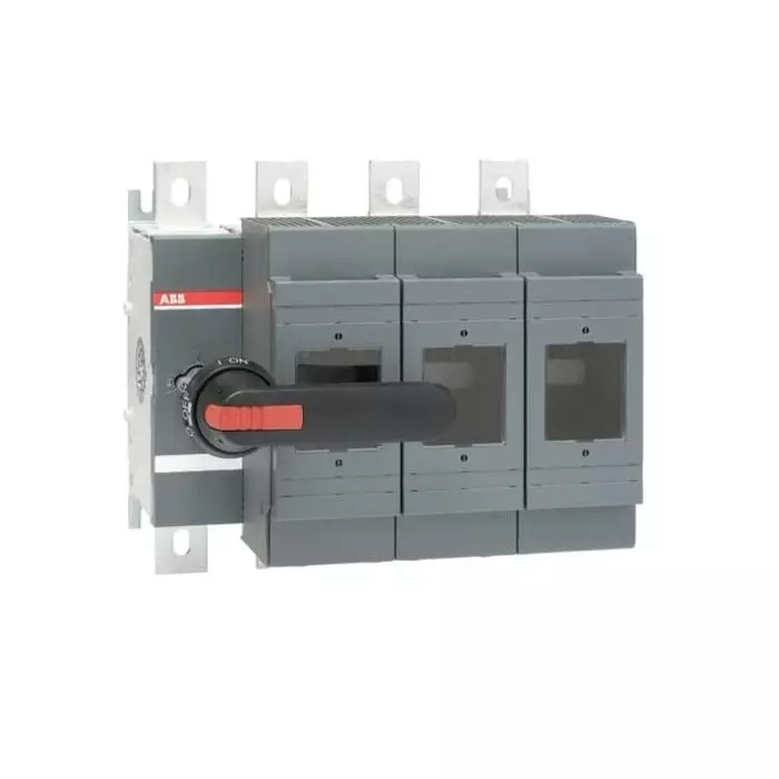 ABB Fuse Switch Disconnector, 4 Pole, 630A Fuse Current, 1SCA100860R1001 OS630B03N3P
