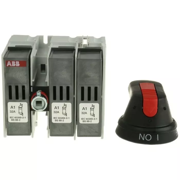 ABB Fuse Switch Disconnector, 3 Pole, 32A Max Current, OS32FB12A11SCA108840R1001