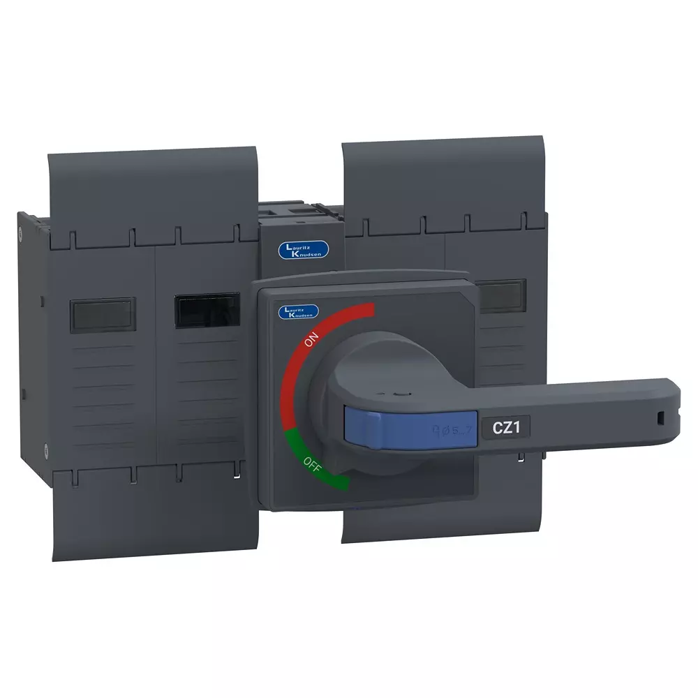L&T [ Lauritz Knudsen ] AC Switch Disconnector 4 Pole Extended Handle CZ1 Frame 160 Amp Current, CK90770OOOO