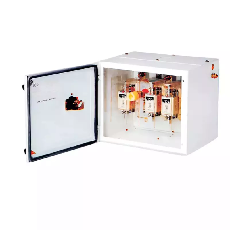 HPL Switch Disconnector Fuse in Sheet Steel Enclosure LKTTM BS Type 630 Amp 3 Din Size without HRC Fuse, FS630A-TPN DIN/BS E