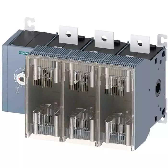 Siemens Fuse Switch Disconnector, 3 Pole, 630A Max Current, 3KF5363-0LF11