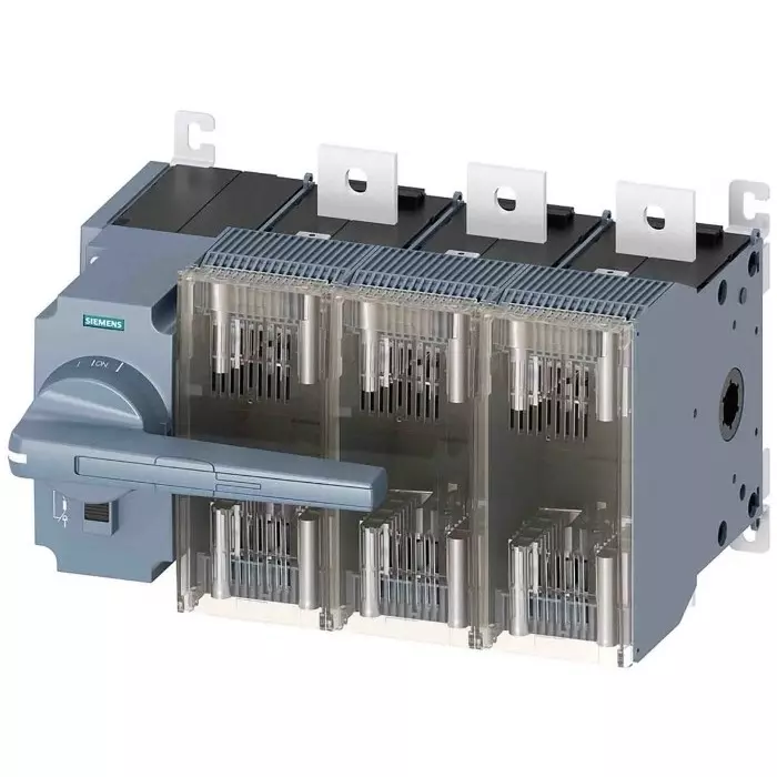 Siemens Fuse Switch Disconnector, 3 Pole, 630A Max Current, 3KF5363-2LF11