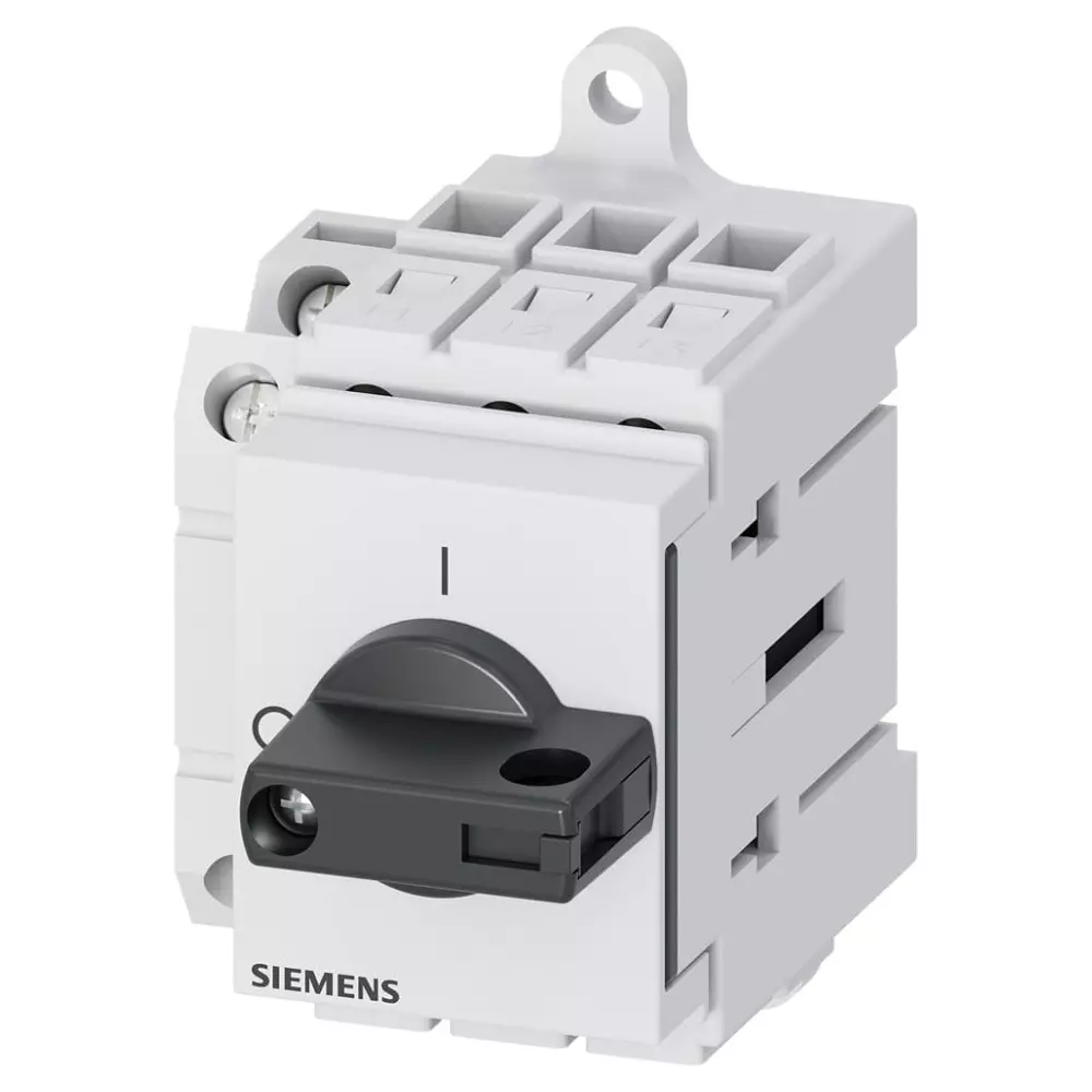 Siemens Switch Disconnector, 3 Pole, 16A Max Current, 16A Fuse Current, 3LD3030-1TK11