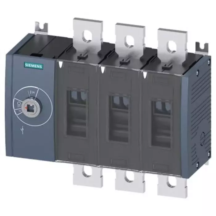 Siemens Switch Disconnector, 3 Pole, 800A Max Current, 800A Fuse Current, 3KD4830-0QE10-0