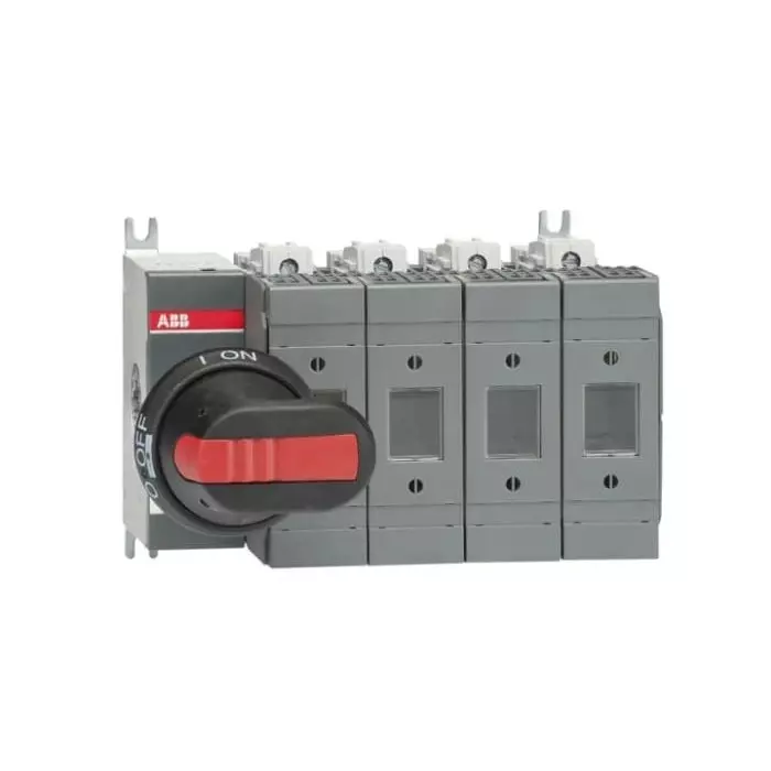 ABB Fuse Switch Disconnector, 4 Pole, 63A Max Current, 60A Fuse Current, 1SCA115446R1001