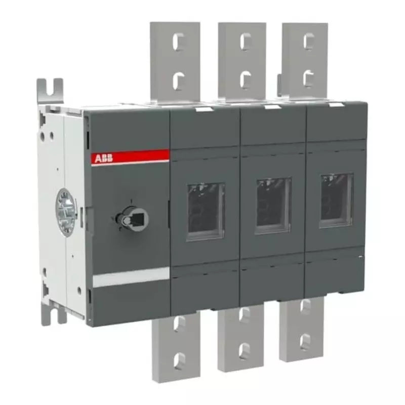 ABB Switch Disconnector, 3 Pole, 1600A Max Current, 1.6kA Fuse Current, 1SCA022860R6400