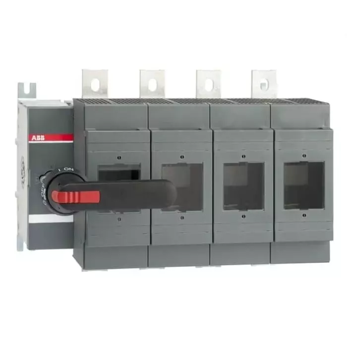 ABB Fuse Switch Disconnector, 4 Pole, 630A Fuse Current, 1SCA022825R4610 OS630D04FP
