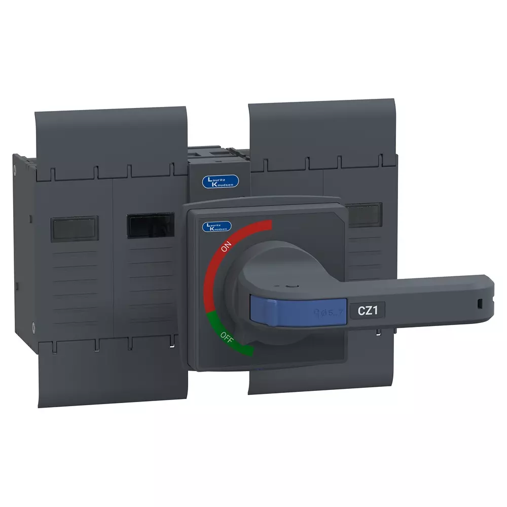 L&T [ Lauritz Knudsen ] AC Switch Disconnector 4 Pole Extended Handle CZ1 Frame 125 Amp Current, CK90769OOOO
