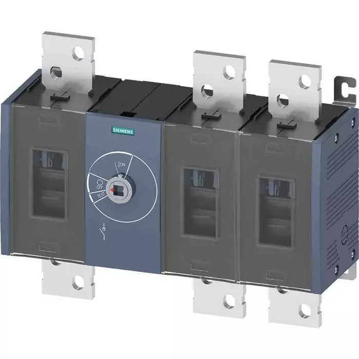 Siemens Switch Disconnector, 3 Pole, 1000A Max Current, 1000A Fuse Current, 3KD5030-0RE20-0