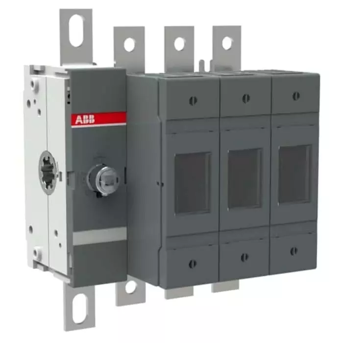ABB Fuse Switch Disconnector, 4 Pole, 160A Fuse Current, 1SCA122009R1001 OS160GB03N3