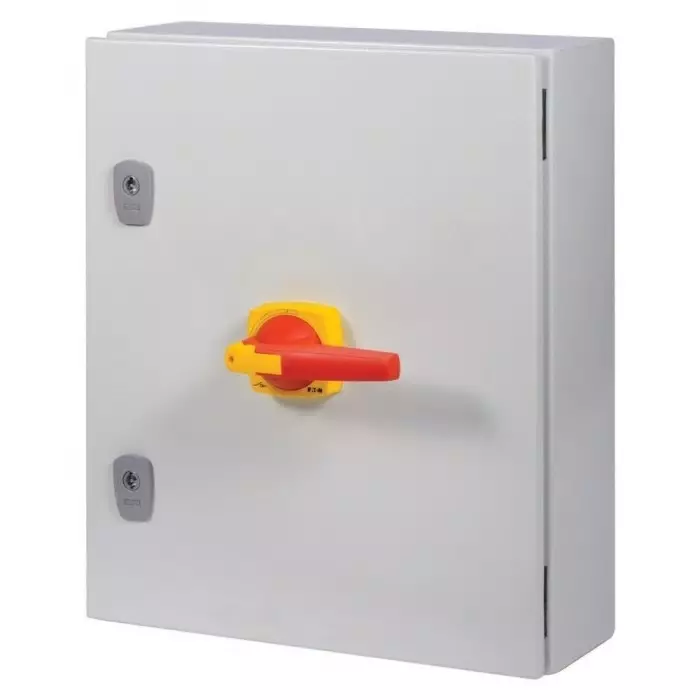 EATON Fuse Switch Disconnector, 3 Pole, 160A Max Current, 160A Fuse Current, 197333 DMVS-160/3/SE5/P-R