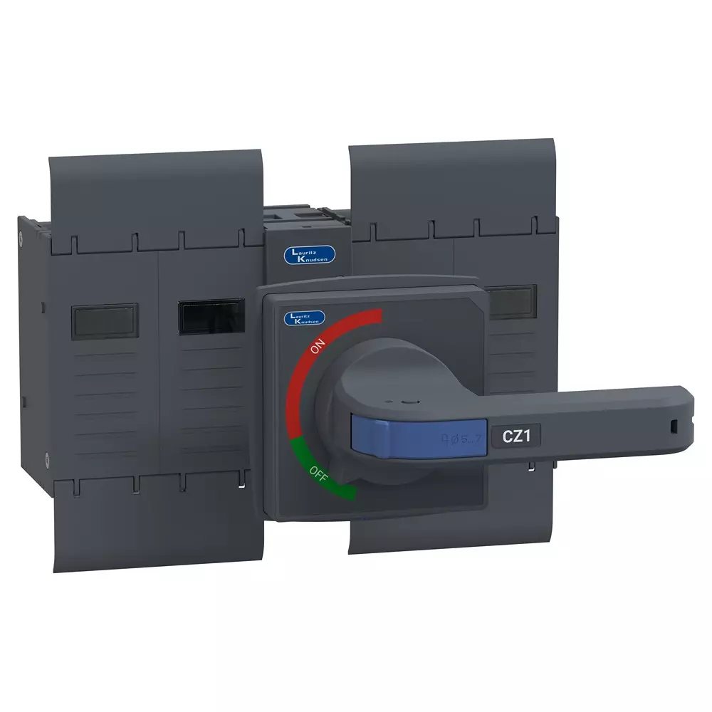 L&T [ Lauritz Knudsen ] AC Switch Disconnector 4 Pole Extended Handle CZ1 Frame 250 Amp Current, CK90772OOOO