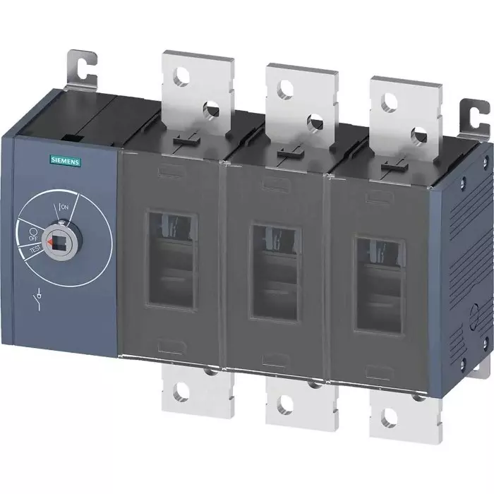 Siemens Switch Disconnector, 3 Pole, 1000A Max Current, 1000A Fuse Current, 3KD5030-0RE10-0