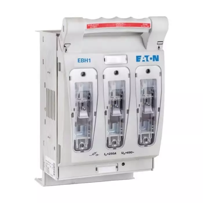 EATON Fuse Switch Disconnector, 3 Pole, 400A Max Current, 400A Fuse Current, EBH223TTV1