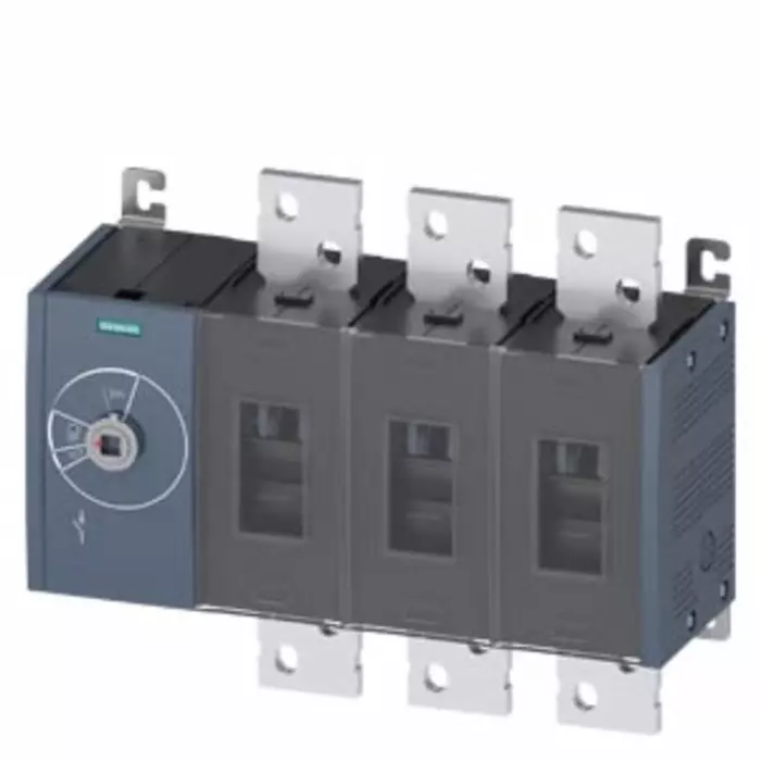 Siemens Switch Disconnector, 3 Pole, 1250A Max Current, 1250A Fuse Current, 3KD5230-0RE10-0