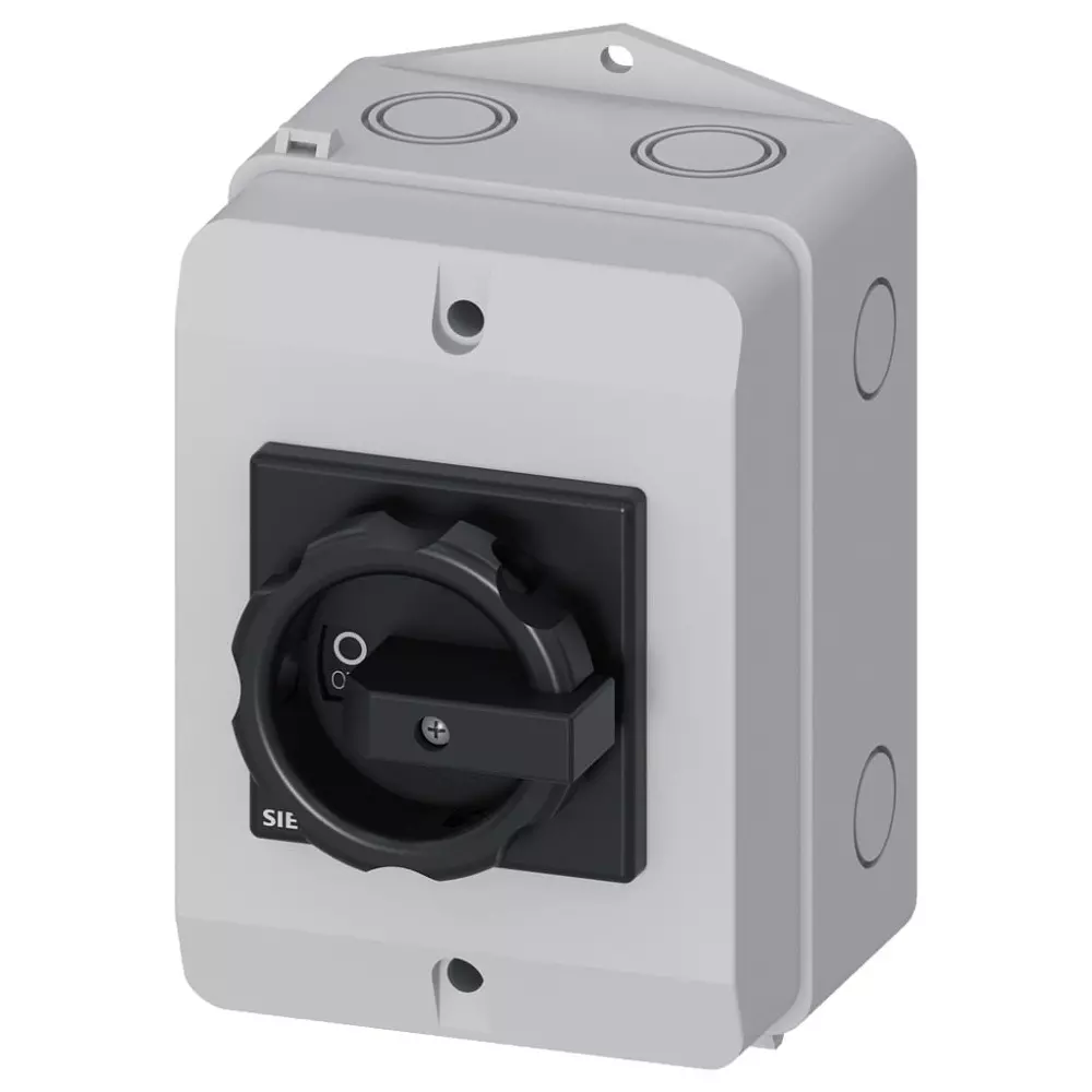 Siemens Switch Disconnector, 4 Pole, 25A Max Current, 25A Fuse Current, 3LD2164-1TC51