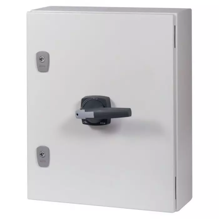 EATON Fuse Switch Disconnector, 4 Pole, 400A Max Current, 400A Fuse Current, 197342 DMV-400/4/SE5/P-G