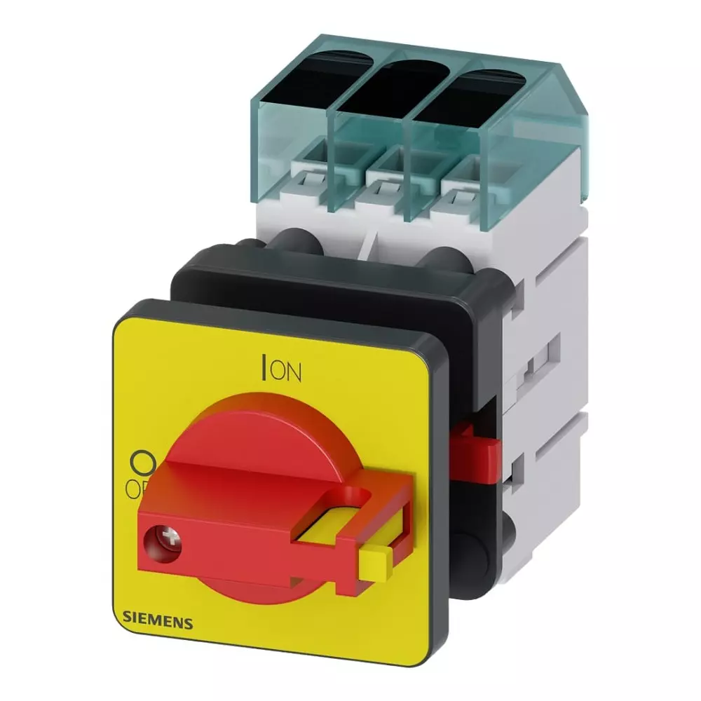 Siemens Switch Disconnector, 3 Pole, 25A Max Current, 25A Fuse Current, 3LD3150-0TK13