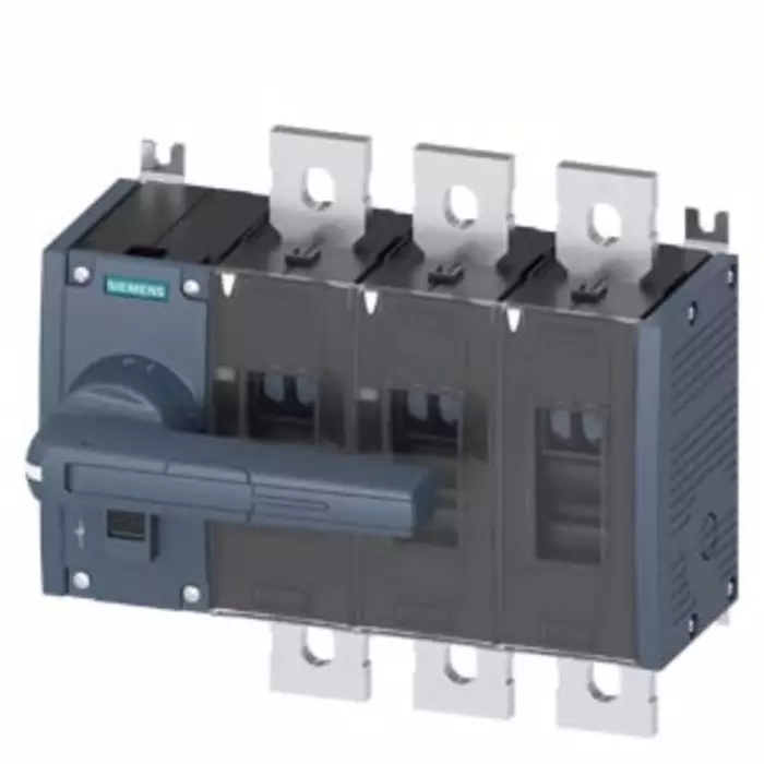 Siemens Switch Disconnector, 3 Pole, 500A Max Current, 500A Fuse Current, 3KD4432-0QE10-0