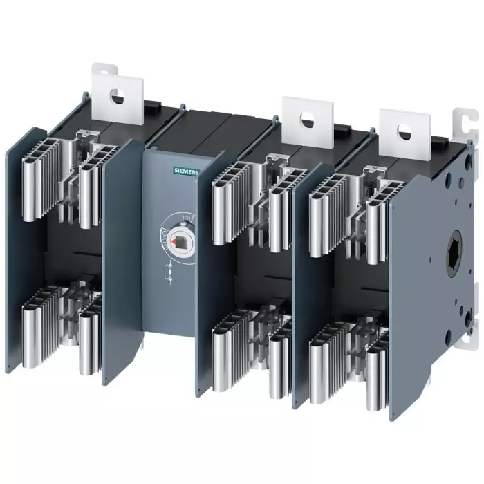 Siemens Fuse Switch Disconnector, 3 Pole, 630A Max Current, 77 400A Fuse Current, 3KF5363-0MF51