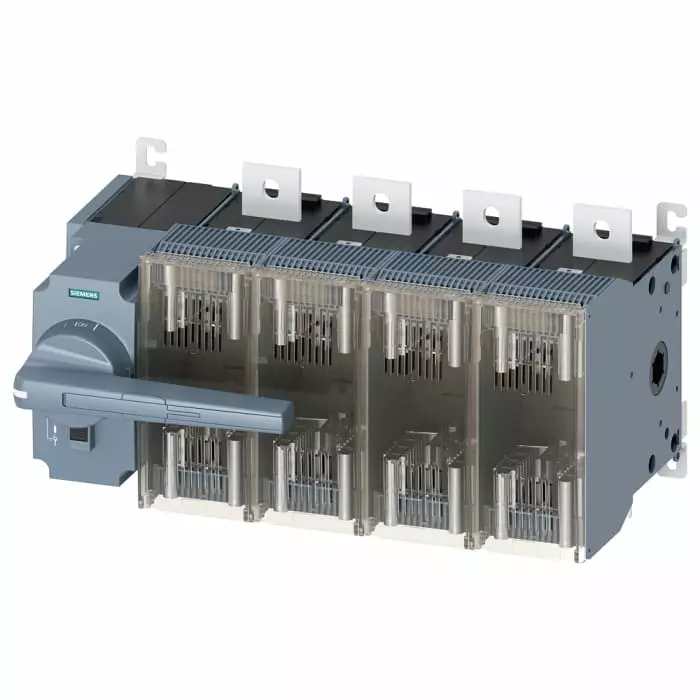 Siemens Fuse Switch Disconnector, 4 Pole, 800A Max Current, 77 400A Fuse Current, 3KF5480-2LF11