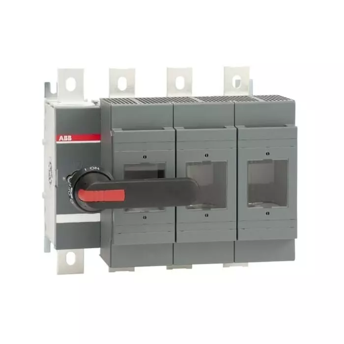 ABB Fuse Switch Disconnector, 4 Pole, 630A Max Current, 630A Fuse Current, 1SCA100858R1001