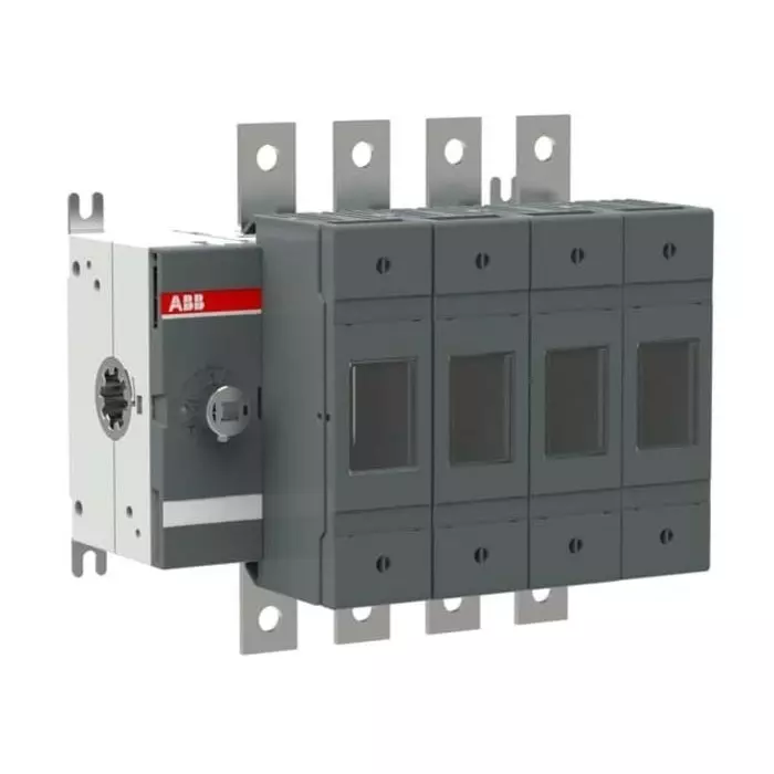 ABB Fuse Switch Disconnector, 4 Pole, 100A Fuse Current, 1SCA116976R1001 OS100GB04N1
