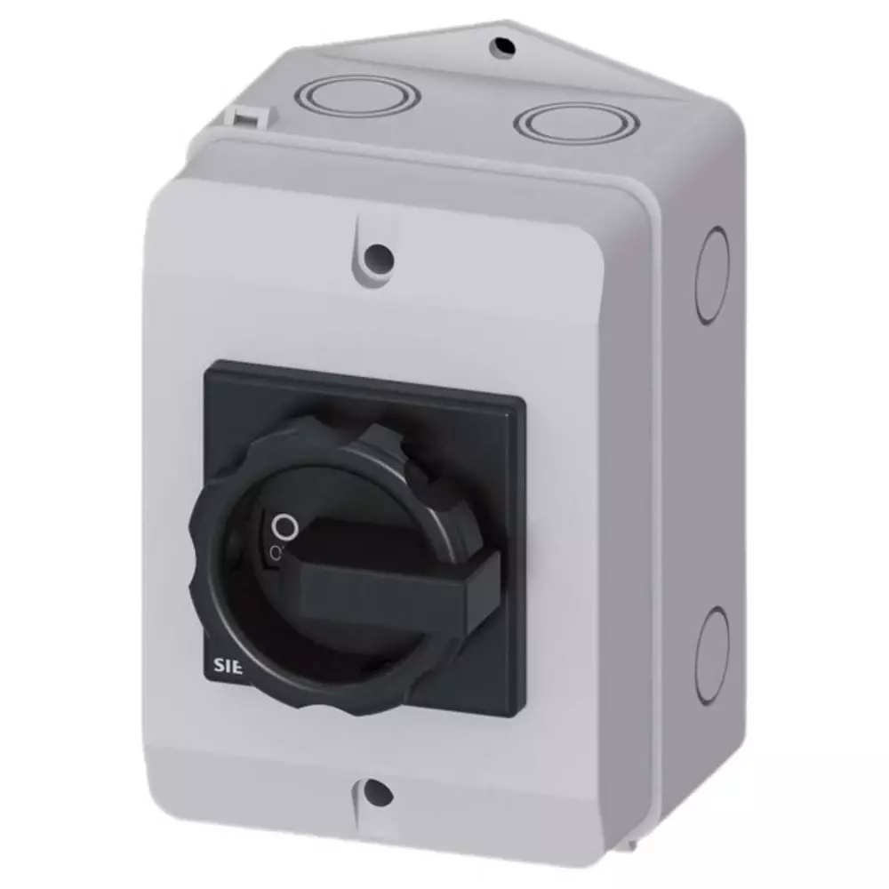 Siemens Switch Disconnector, 3 Pole, 25A Max Current, 25A Fuse Current, 3LD2164-1TB51-0AB1