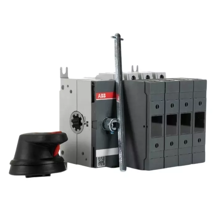 ABB Fuse Switch Disconnector, 4 Pole, 63A Max Current, 80A Fuse Current, OS63GD04N2P1SCA115209R1001