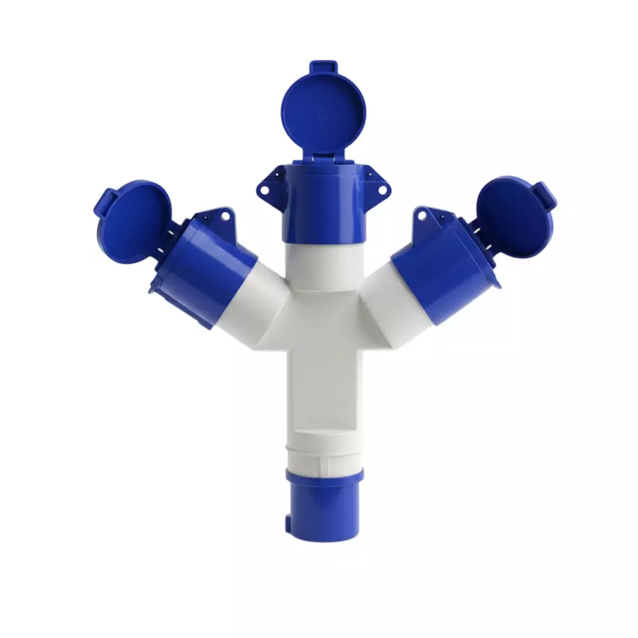 Congnitor Industrial 3Way Socket 3 Pin 16 Amp Current Rating