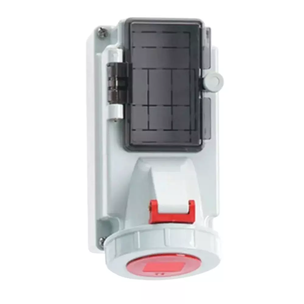 Neptune Socket-Outlet With MCB Provision 63 Amp Water Tight IP-67 3 Phase + ⏚ 415 V, 15000